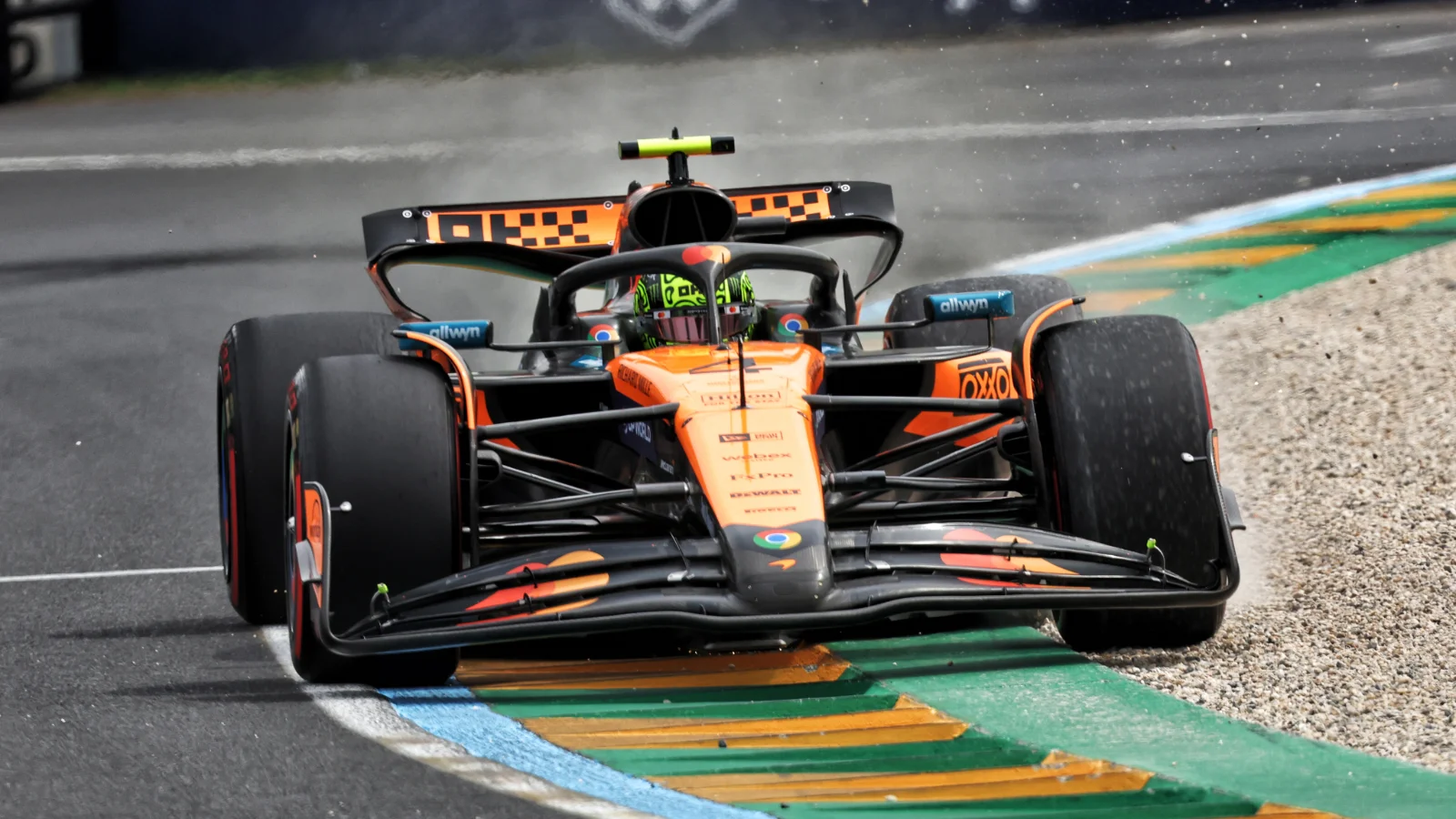 McLaren F1 Team garage 2025