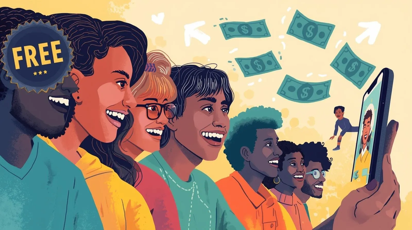 Visual representation of a financial balance sheet or ledger showing massive losses.